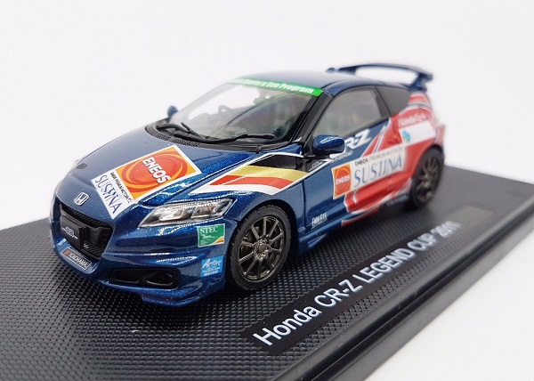 honda cr-z legend cup 2011 blue (with decals for n.36/55/100) 44694 Модель 1:43