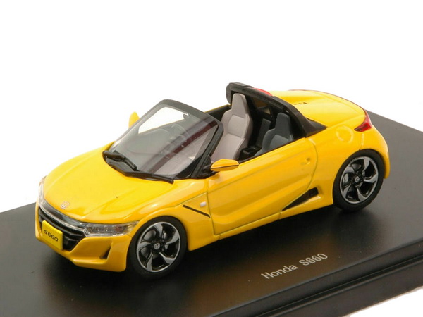 Модель 1:43 Honda S660 - yellow