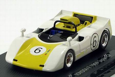 Модель 1:43 Toyota 7 №6 Japan GP - white/yellow