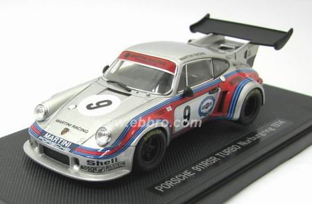 Модель 1:43 Porsche 911 RSR turbo №9 «Martini» Nurburgring