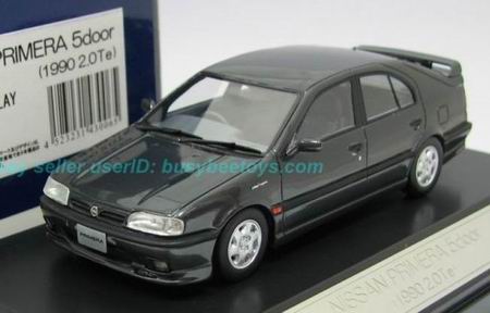 nissan primera hatchback - dark grey HS002DG Модель 1:43