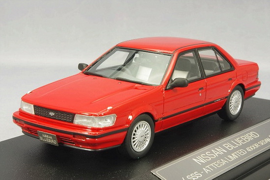 Модель 1:43 Nissan Bluebird SSS-Attesa Ltd - red
