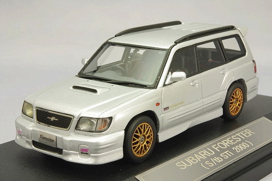 Модель 1:43 Subaru Forester STi - silver