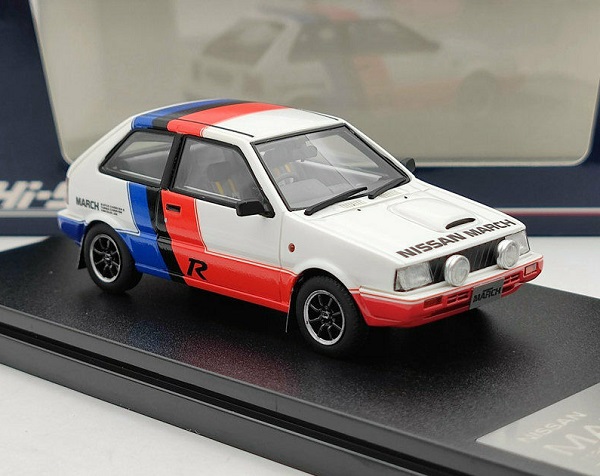 Nissan March R - white/red/blue