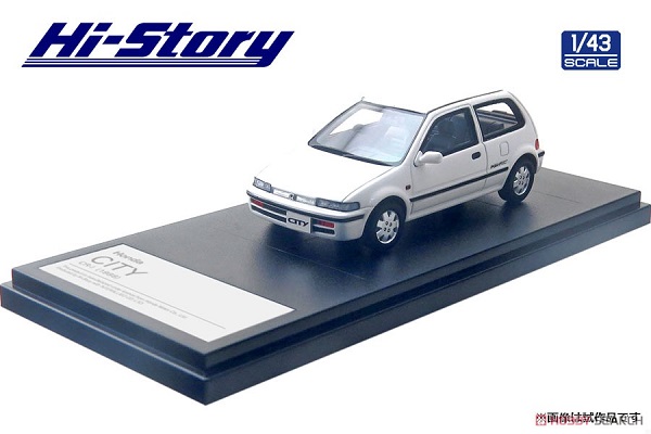 Модель 1:43 Honda City CR-i (1988) New Paula White
