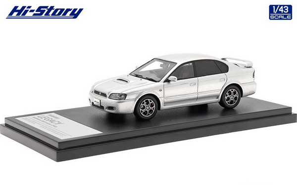 Subaru Legacy B4 Blitzen 2003 Model (2003) Premium Silver Metallic HS369SL Модель 1:43