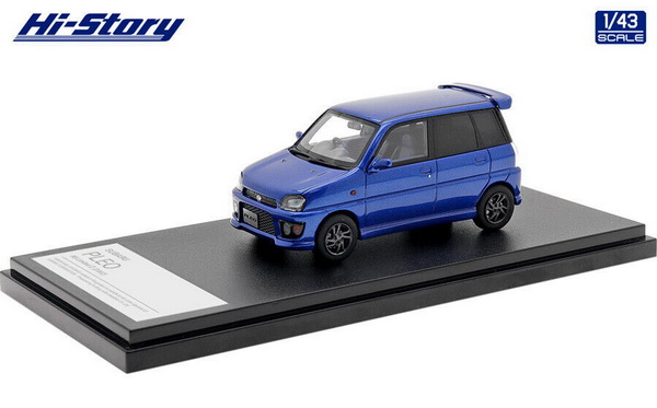 Subaru Pleo RS LimitedⅡ - blue HS379BL Модель 1:43