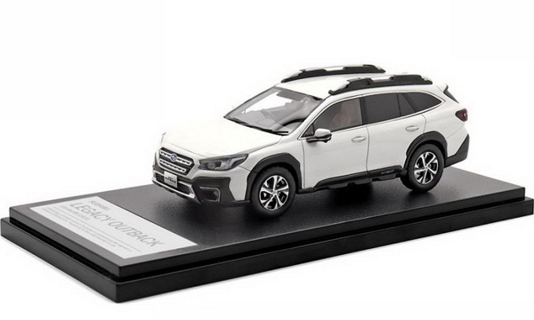 Subaru Legacy Outback Limited EX 2021 - White HS392WH Модель 1:43