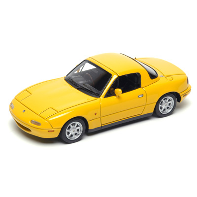 eunos roadster j-limited hardtop - yellow EM021 Модель 1:43