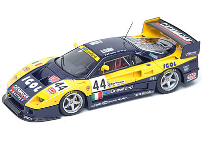 Модель 1:43 Ferrari F40 GTE IGOL Ennea №90001 Le Mans 1996 №44