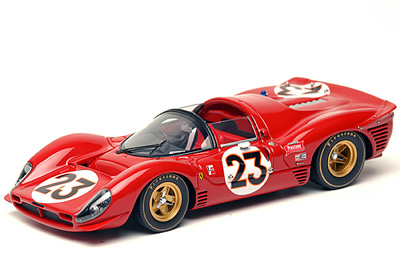 Модель 1:43 Ferrari 330P4 Spider S.E.F.A.C №0846 Daytona Winner №23