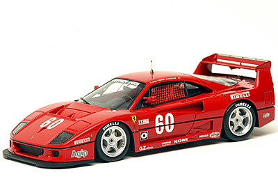 Модель 1:43 Ferrari F40 LM IMSA-GTO Del Mar №60 (Jean-Pierre Jabouille)