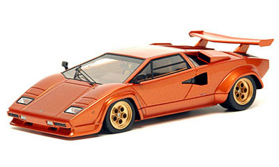 Модель 1:43 Lamborghini Countach LP 400S (with wing) - orange met