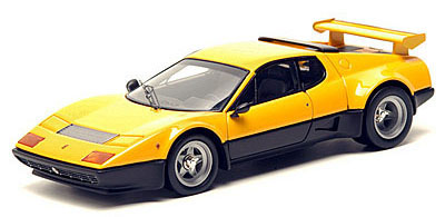 Модель 1:43 Ferrari 512BB Modification with rear wing Yellow - Black