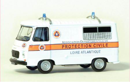 peugeot j7 fourgon protection civile association departementale loire atlantique 101154 Модель 1:43
