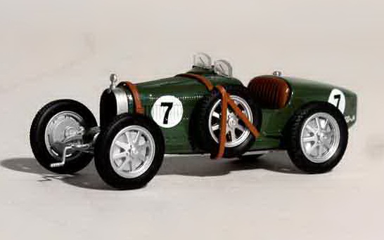 Модель 1:43 Bugatti T35 №7 equipage Anglais