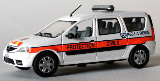 Модель 1:43 Dacia/Renault Logan MCV Protection Civile
