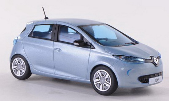 Модель 1:43 Renault zOe - blue energy