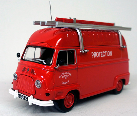 renault estafette "véhicule protection de lamballe" (пожарный) 1966 101574 Модель 1:43