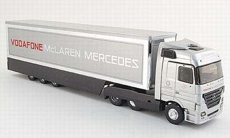 Модель 1:43 Mercedes-Benz Actros MP2 McLaren Mercedes Race Car Transporter