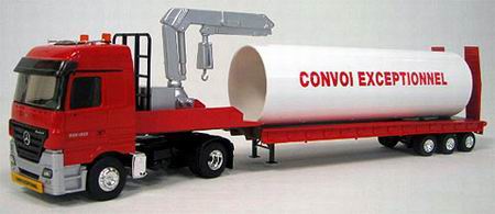 mercedes-benz acros mp2 1840 heavy load tow truck 113792 Модель 1:43