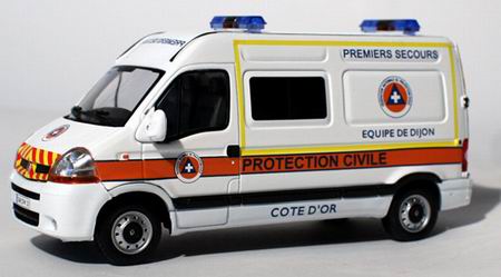 Модель 1:43 Renault Master VPS Protection Civile