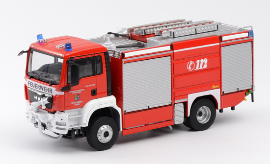 Модель 1:43 MAN TGS Pompiers TLF 20/40 SL VILLE DE DAMME (пожарный)