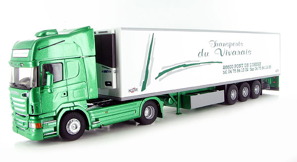 Модель 1:43 Scania Serie R TOPLINE с п/прицепом-рефрижератором VIVARAIs