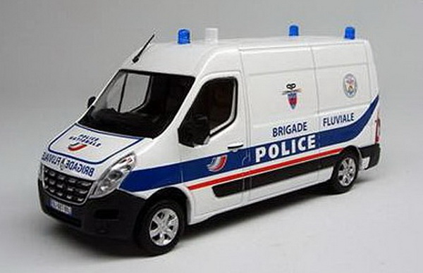 Модель 1:43 Renault Master Police Fluvial Brigade (речная полиция Франции)
