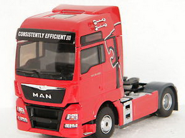 Модель 1:43 MAN TGX Euro6 XXL (седельный тягач) - red