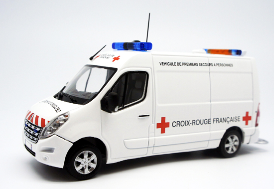 renault master "croix rouge francaise" (Скорая медицинская помощь) 2015 115234 Модель 1:43
