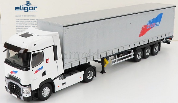 renault - t520 truck telonato coquelle transports 2016 117243 Модель 1:43