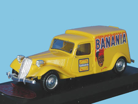 citroen 11cv fourgon «banania» ELY541 Модель 1:43