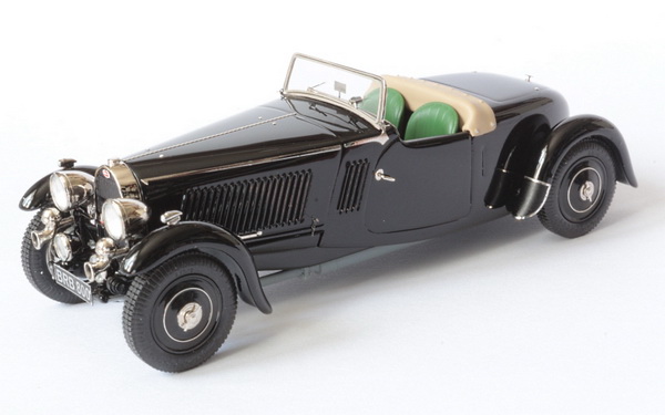 Bugatti T57 Grand Raid Roadster Ch.№57326 - black (L.E.110pcs) B&G EL-7 Модель 1:43