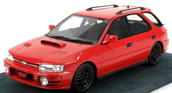 Subaru Impreza WRX Sport Wagon (GF8) - red ENGSUB002R Модель 1:18