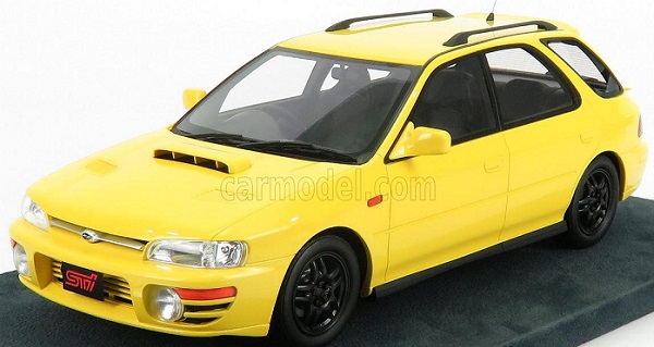 Subaru Impreza WRX Sport Wagon (GF8) - yellow ENGSUB002YE Модель 1:18
