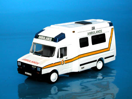 leyland daf ambulance london ENS04 Модель 1:48