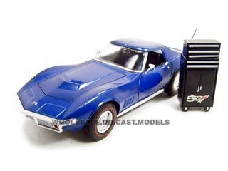 Модель 1:18 Chevrolet Corvette Coupe - blue