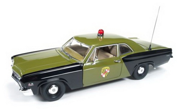 Модель 1:18 Chevrolet Biscayne Maryland State Police Car