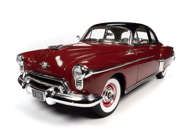 Модель 1:18 Oldsmobile 77 Holiday Coupe - 1950 - Chariot Red