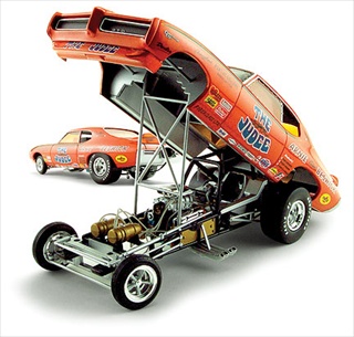 Модель 1:18 Pontiac GTO «The Judge» Funny Car Super or ARNIE the FARMER BESWICK