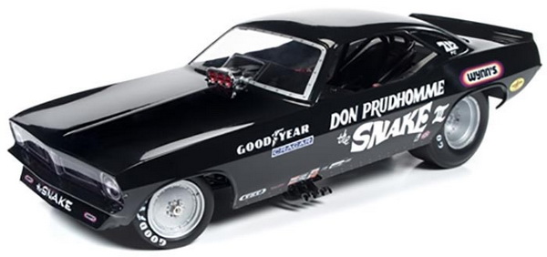 don prudhomme the snake iii 1973 plymouth cuda funny car AW1177 Модель 1:18