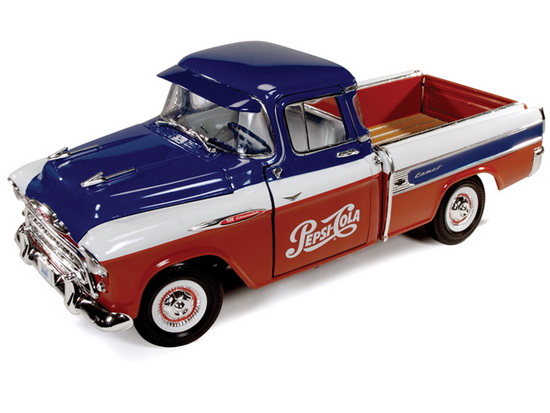 Модель 1:18 Chevrolet Cameo PickUp Truck «Pepsi-Cola»