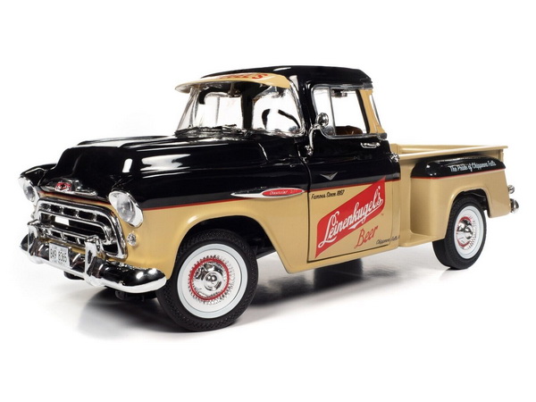 Модель 1:18 Chevrolet 3100 Stepside Pickup Truck - 1957 - Leinenkugle's