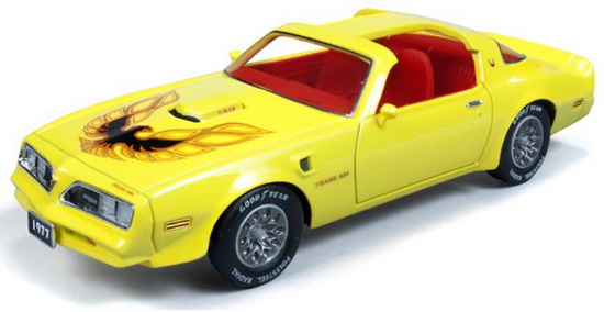 pontiac firebird - yellow AWR1114 Модель 1:43