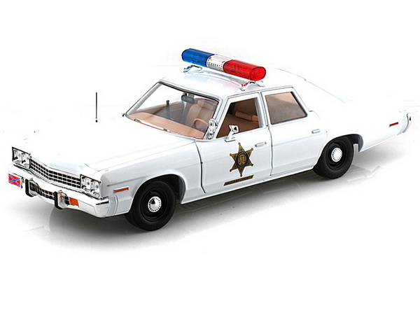 dodge monaco police car from the dukes of hazzard AWSS107 Модель 1:18