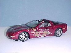 Модель 1:18 Corvette - red 2002 Indy 500 Pace Car