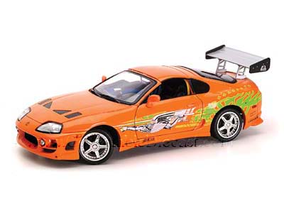 Модель 1:18 Toyota Supra From «The Fast and The Furious»