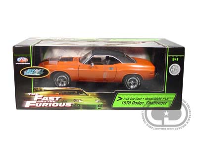 dodge challenger «the fast and the furious» ERTL33472 Модель 1:18