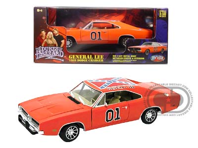 dodge charger №01 «general lee» from «the dukes of hazzard» ERTL39181 Модель 1:18